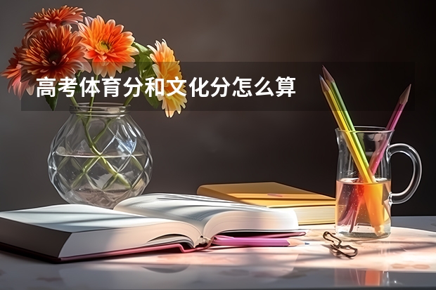 高考体育分和文化分怎么算