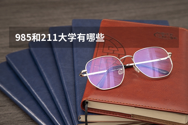 985和211大学有哪些