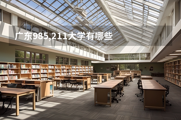 广东985,211大学有哪些