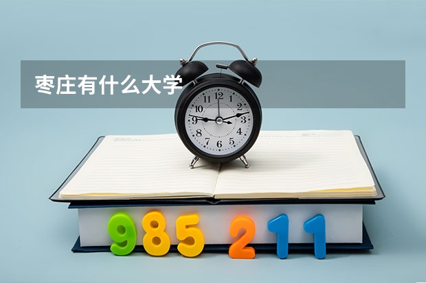枣庄有什么大学