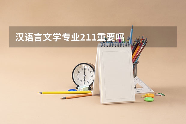 汉语言文学专业211重要吗