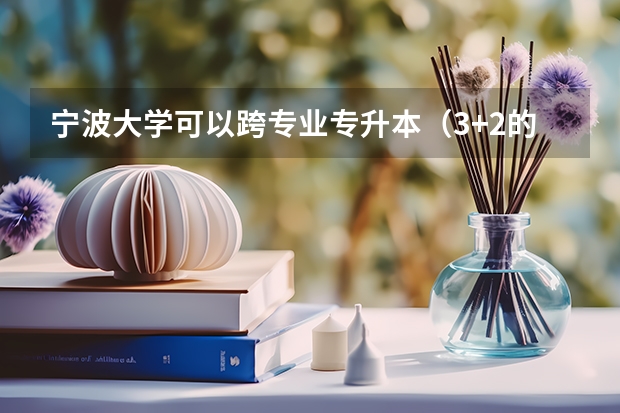 宁波大学可以跨专业专升本（3+2的）吗