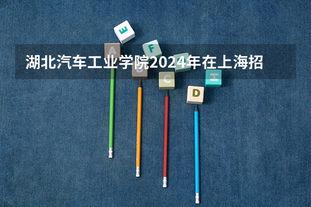 湖北汽车工业学院2024年在上海招生情况