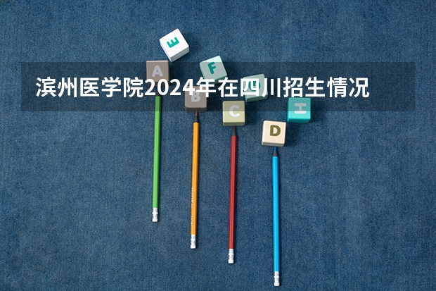 滨州医学院2024年在四川招生情况