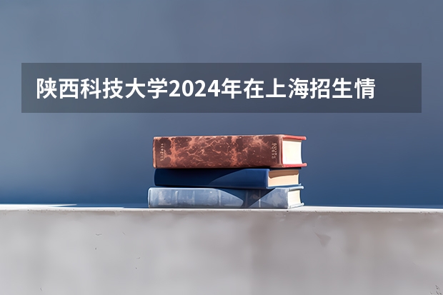 陕西科技大学2024年在上海招生情况