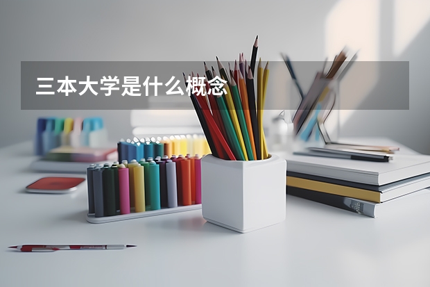 三本大学是什么概念