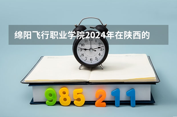 绵阳飞行职业学院2024年在陕西的招生情况