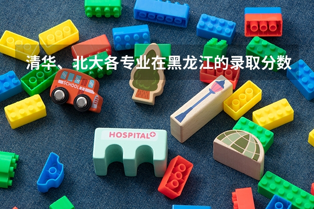 清华、北大各专业在黑龙江的录取分数线是多少?全省排多少名?