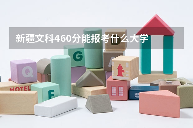 新疆文科460分能报考什么大学