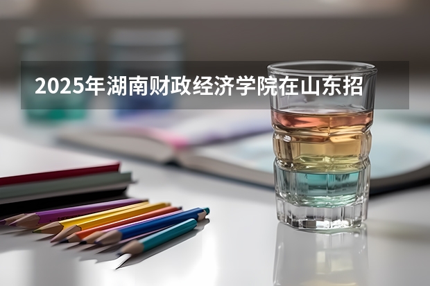2025年湖南财政经济学院在山东招生预测