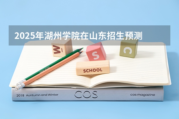 2025年湖州学院在山东招生预测