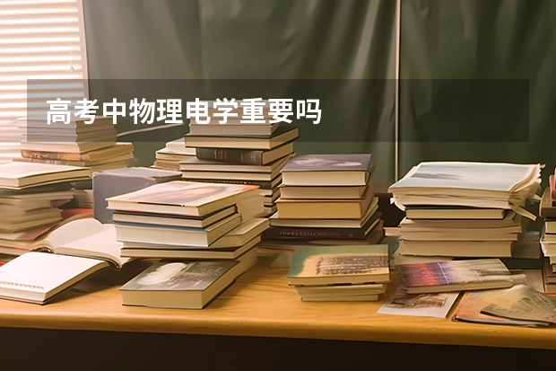 高考中物理电学重要吗
