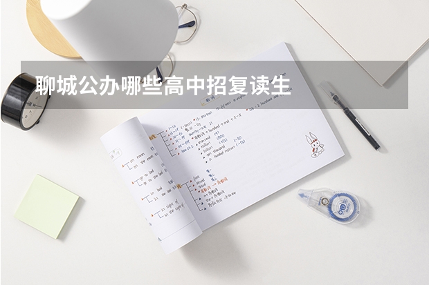 聊城公办哪些高中招复读生