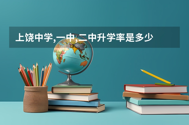 上饶中学,一中,二中升学率是多少