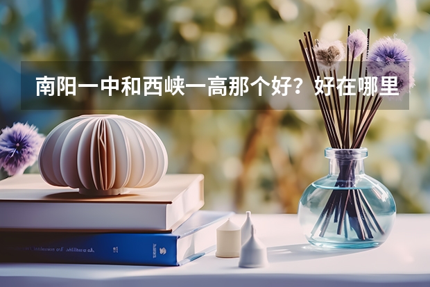 南阳一中和西峡一高那个好？好在哪里？